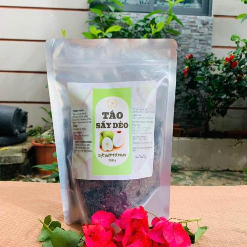 Táo Sấy Dẻo Túi Zip 500g