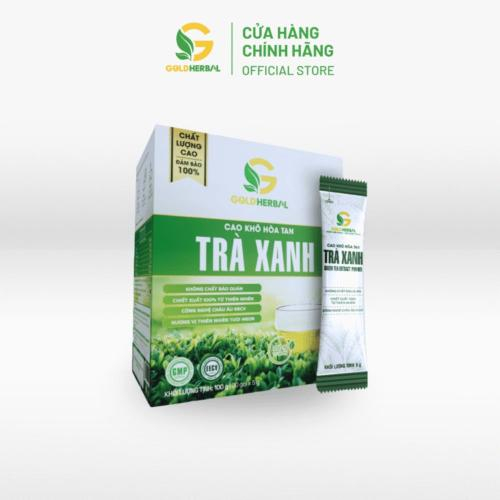 Cao Khô Hòa Tan Trà Xanh Gold Herbal