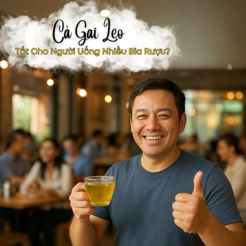 Cà Gai Leo Hòa Tan Có Tốt Cho Người Uống Nhiều Bia Rượu?