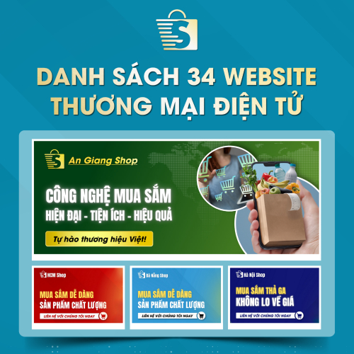 Danh Sách Website TMĐT Của 34 Tỉnh Thành Việt Nam