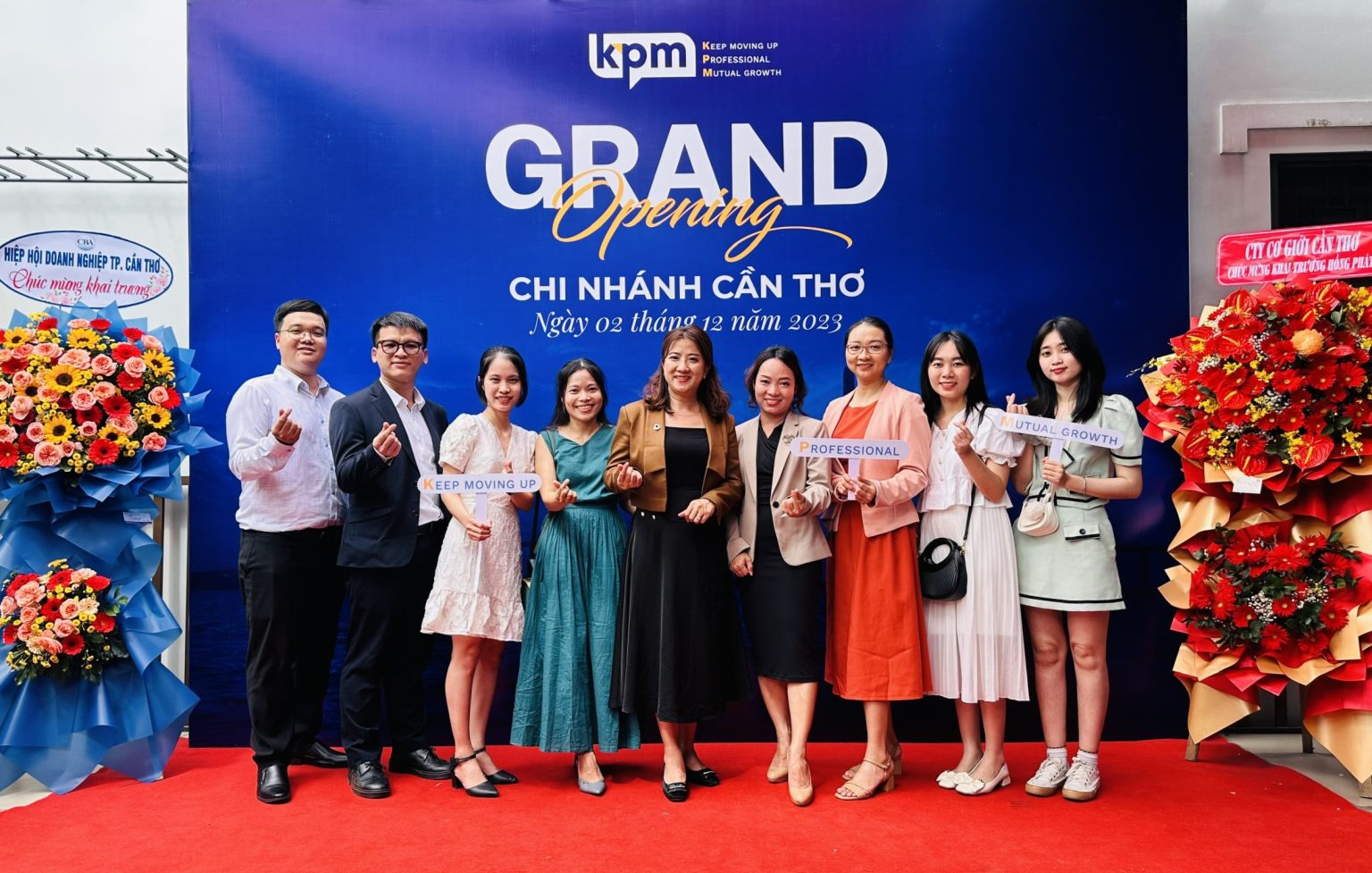 Sự kiện ra mắt văn phòng KPM Cần Thơ