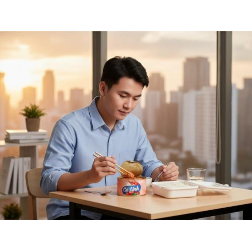 Cá Linh Sốt Cà Antesco 210g – Đặc Sản An Giang