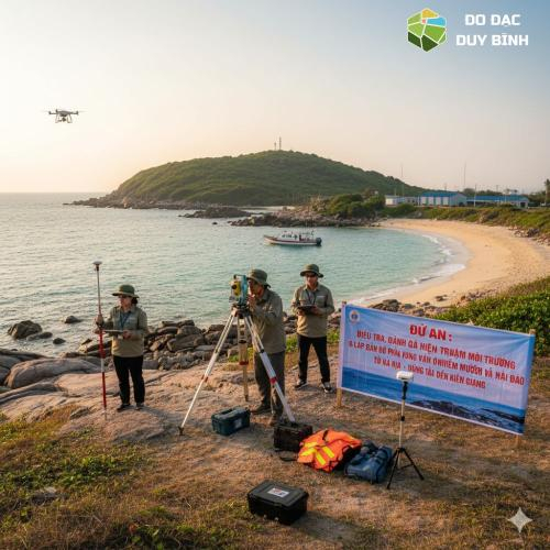Công Ty Cổ Phần Đo Đạc Duy Bình Thực Hiện Dự Án Đo Đạc & Bản Đồ Phân Vùng Ô Nhiễm Biển Từ Bà Rịa Đến Kiên Giang