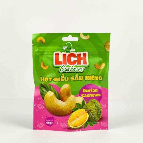 Hạt Điều Sầu Riêng Kim Thư Túi 40g