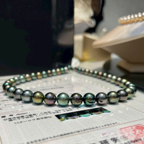Chuỗi Ngọc Trai Nước Mặn Tahiti (Size 8mm - 10.9mm)