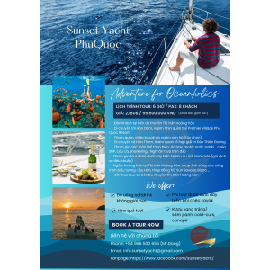 Sunset yacht Phu Quoc tour