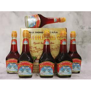 Nước Mắm Hải Hương 42 Độ Hộp 6 Chai 180ml