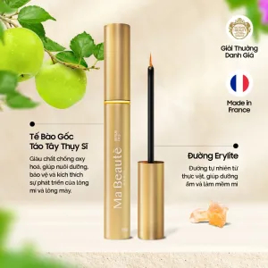 Serum Dưỡng Mi Belle by Hélène. Kích Mọc Mi & Chân Mày Dày & Dài. Không Cay & Thâm Mắt. Organic 3ml