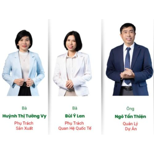 Giới thiệu nhân sự vận hành dự án Echobag