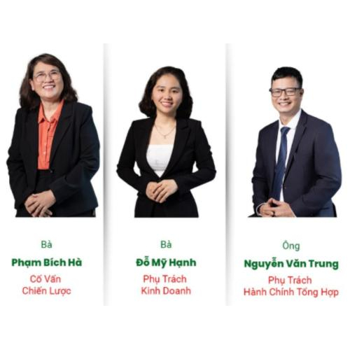 Giới thiệu nhân sự vận hành dự án Echobag