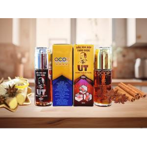 Dầu Xoa Bóp Thảo Dược UT – Loại Nóng – Chai 50ml