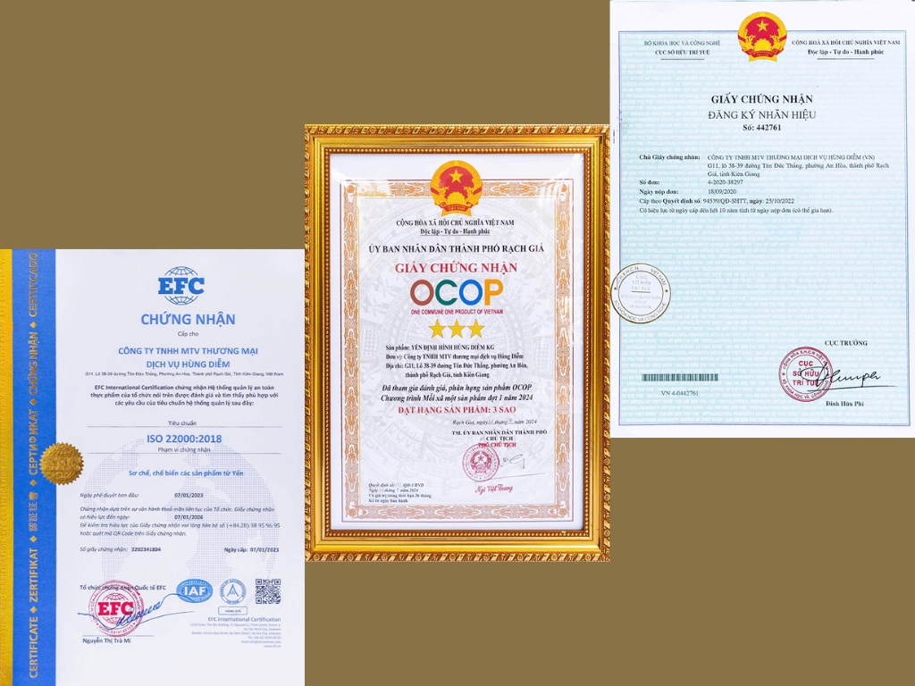 5. Chứng nhận & tiêu chuẩn