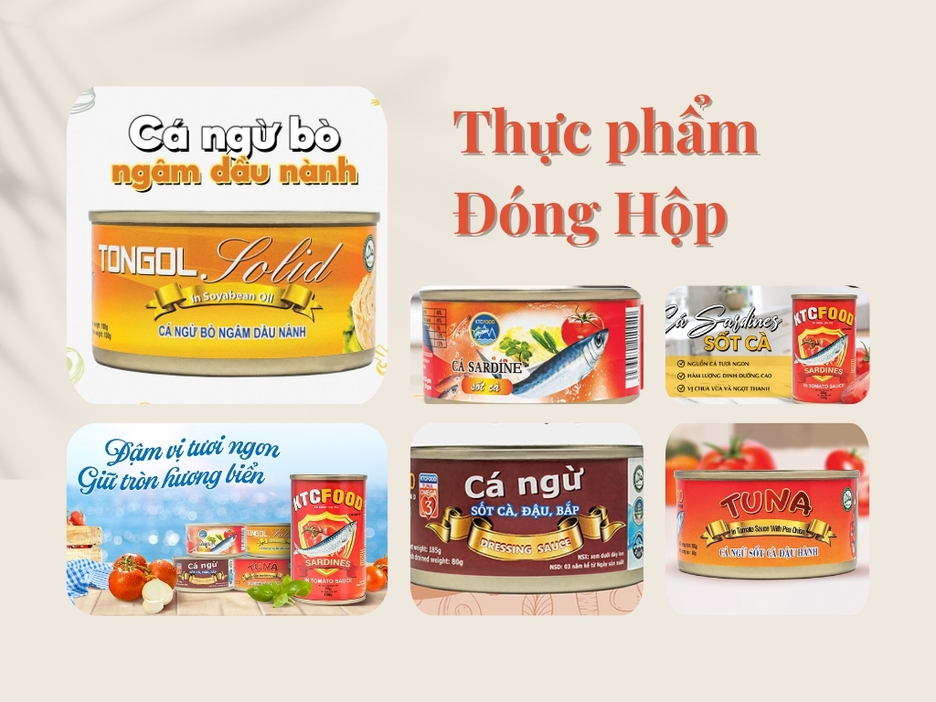 2. Thực phẩm đóng hộp