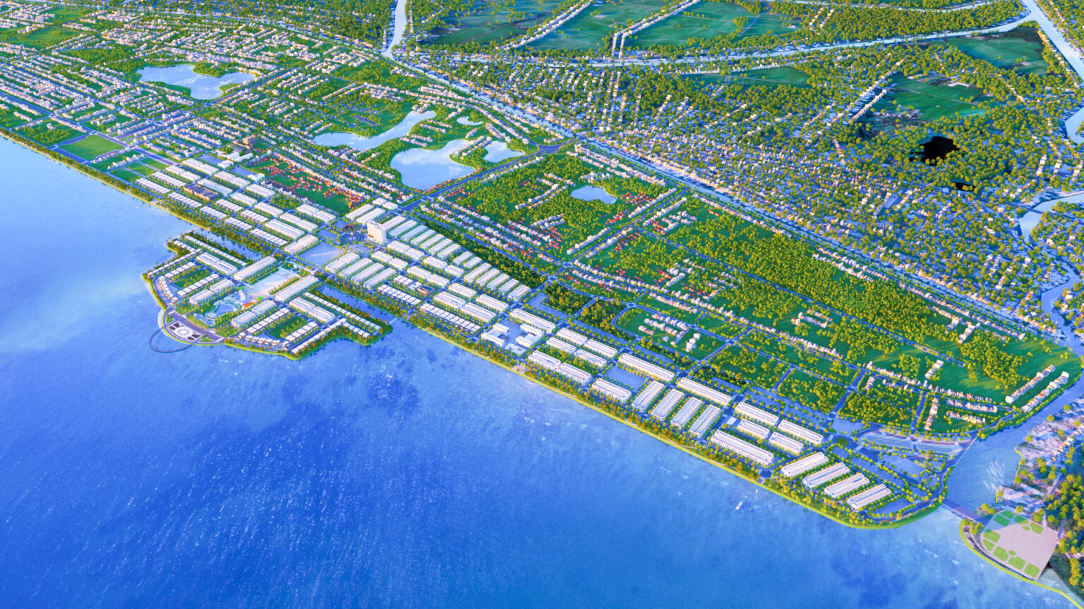 1. Khu đô thị lấn biển Phú Cường