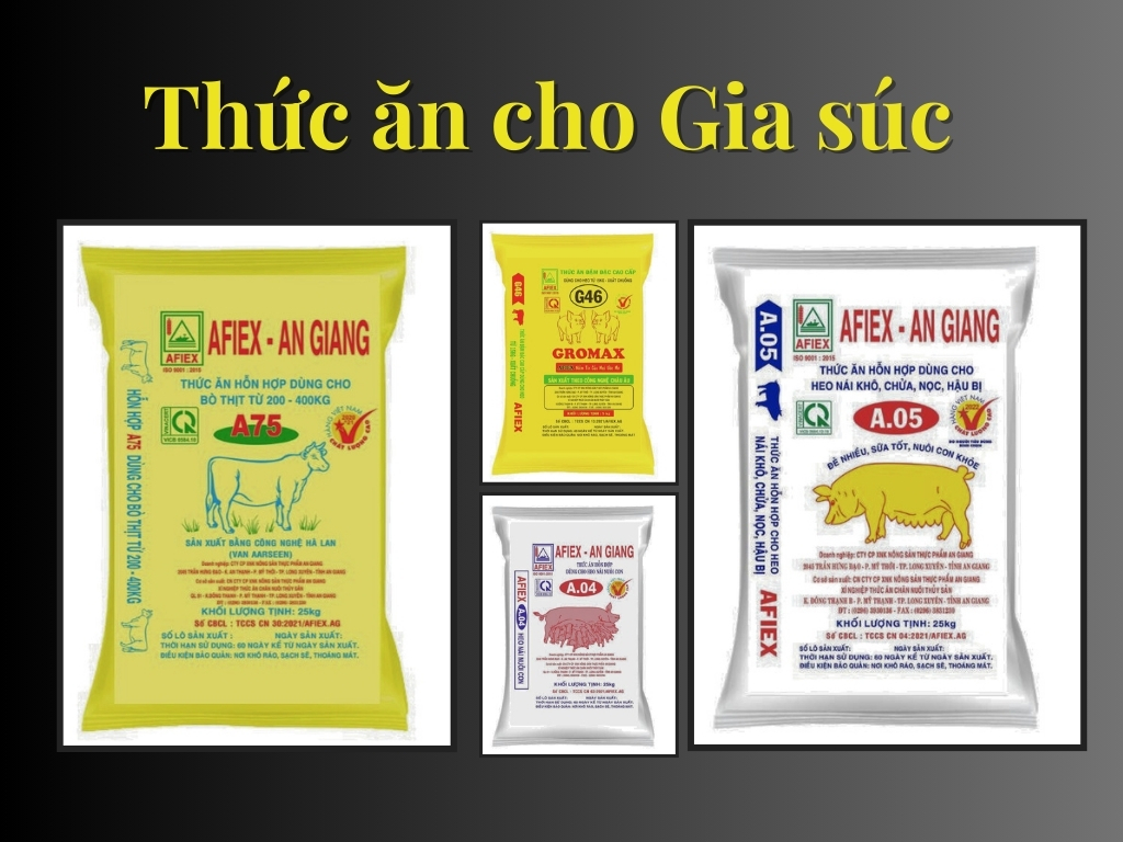 3. Thức ăn cho Gia súc: