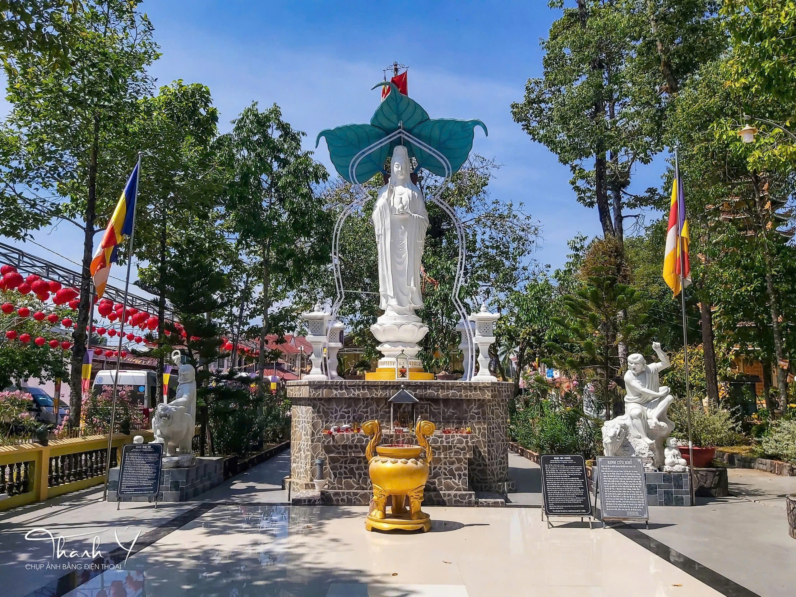 Không gian vườn cảnh: