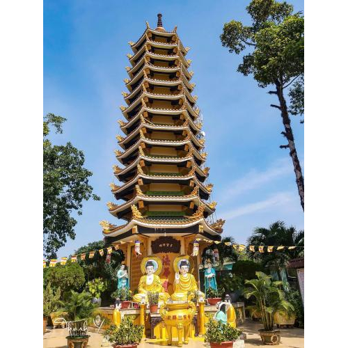 Chùa Tam Bảo Hà Tiên – Dấu Ấn Tâm Linh Giữa Miền Biên Viễn