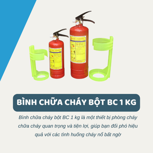 Bình Chữa Cháy Bột BC 1 Kg