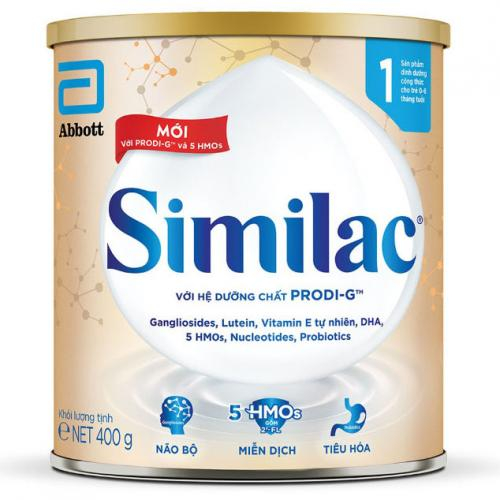 Sữa Bột Similac Số 1 Lon 400gr (0-6 Tháng)