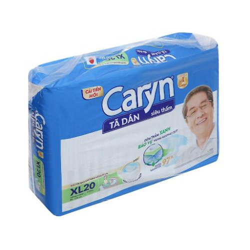 Tã Dán Người Lớn Caryn Size XL 20 Miếng (86 - 135 cm)